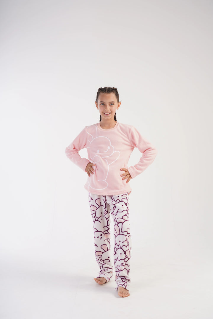 Piżama dziewczęca Vienetta Starry Slumber , różowa, r. 134-164