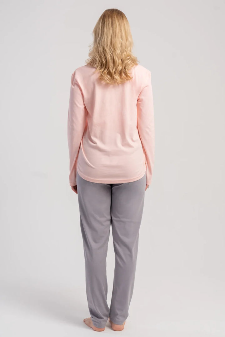 Piżama Damska Vienetta Sweet Dreams, Różowy, r. S-XL