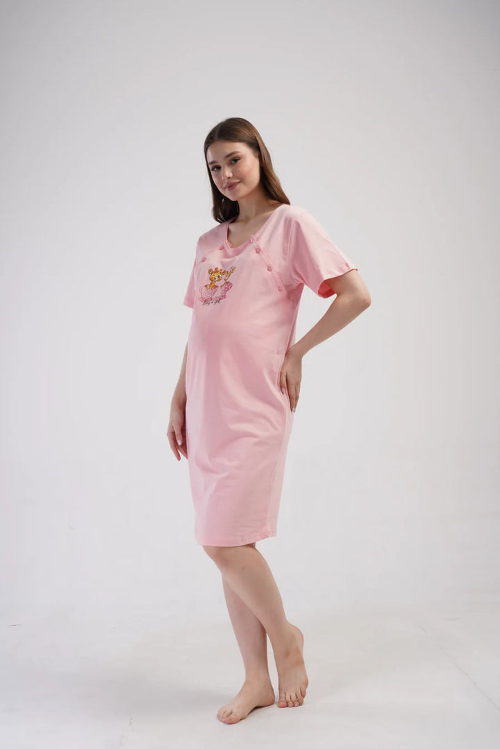 Koszula do Karmienia Vienetta Boy or Girl, Różowy, r. S-XL