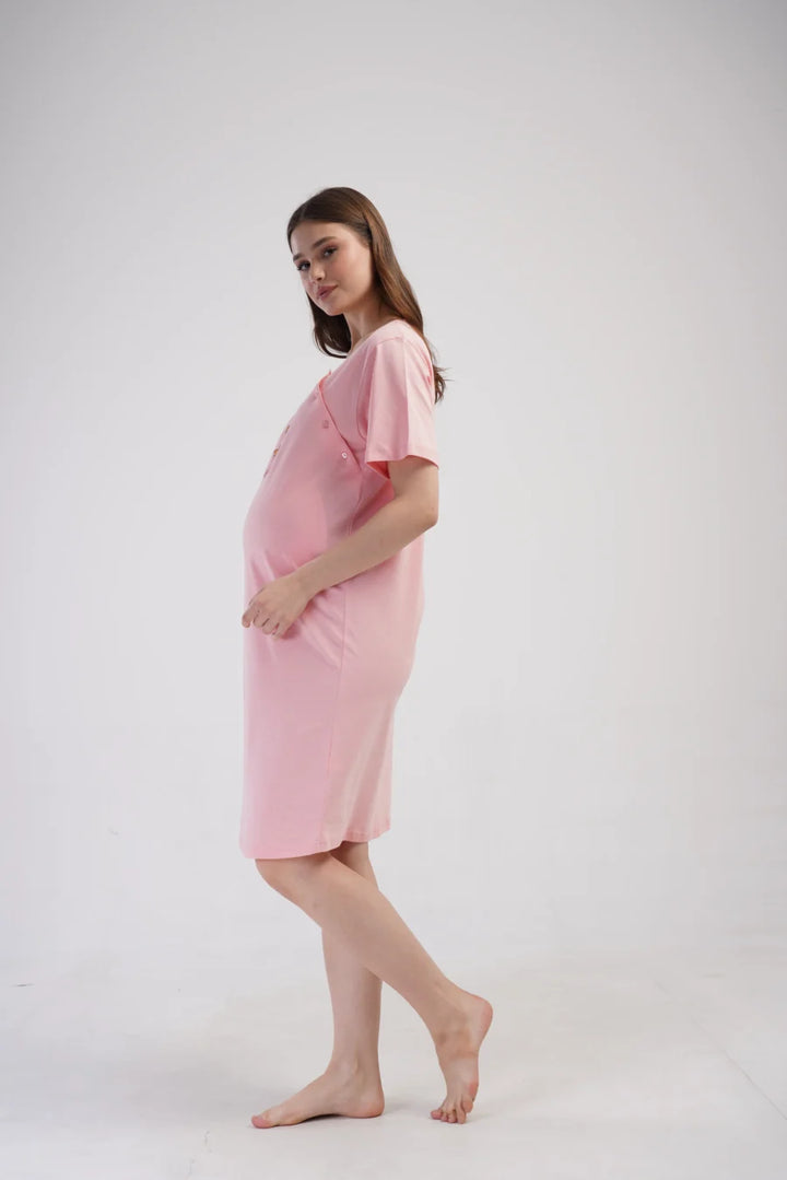 Koszula do Karmienia Vienetta Boy or Girl, Różowy, r. S-XL