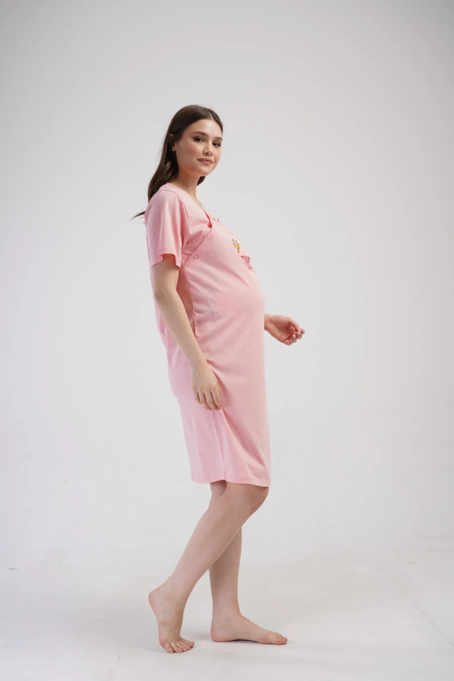 Koszula do Karmienia Vienetta Boy or Girl, Różowy, r. S-XL