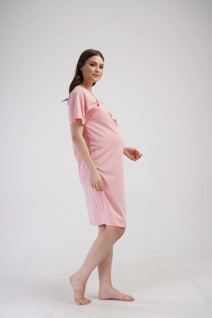 Koszula do Karmienia Vienetta Boy or Girl, Różowy, r. S-XL