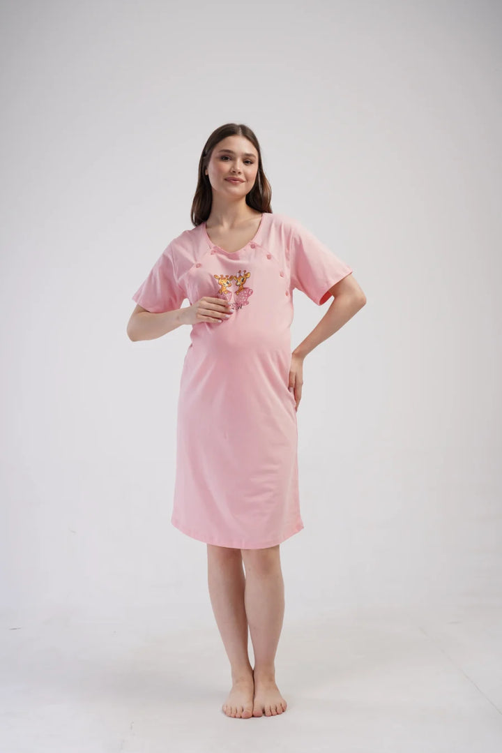 Koszula do Karmienia Vienetta Boy or Girl, Różowy, r. S-XL