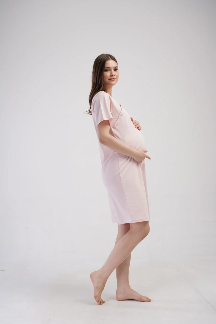 Koszula do Karmienia Vienetta Welcome, Różowy, r. M-XXL