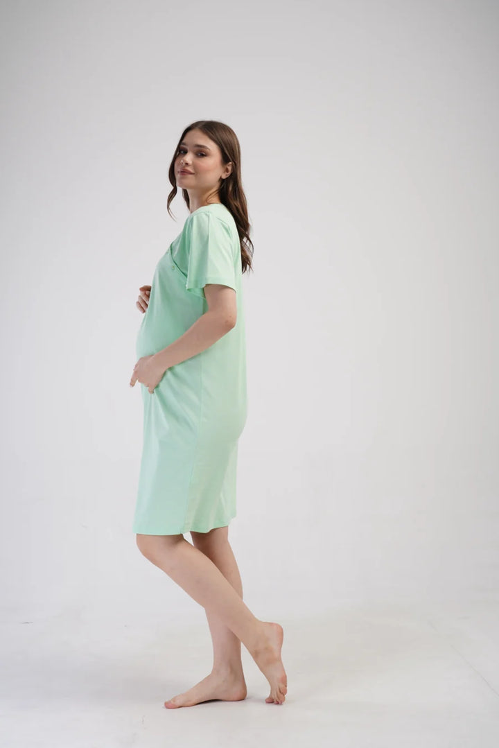 Koszula do Karmienia Vienetta Boy or Girl, Zielony, r. S-XL