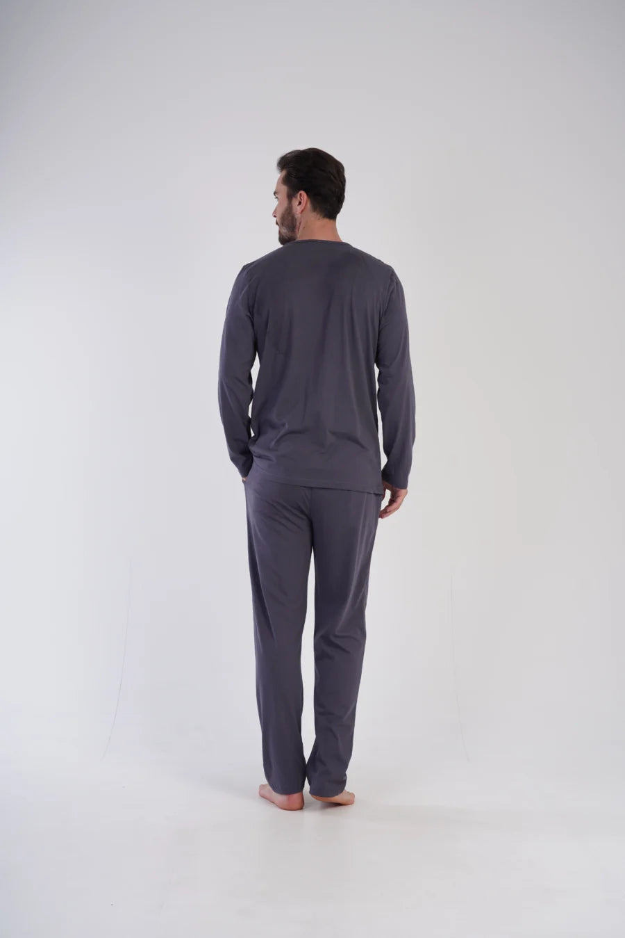 Piżama Męska Vienetta Best in Town, Szary, r. L-XXL