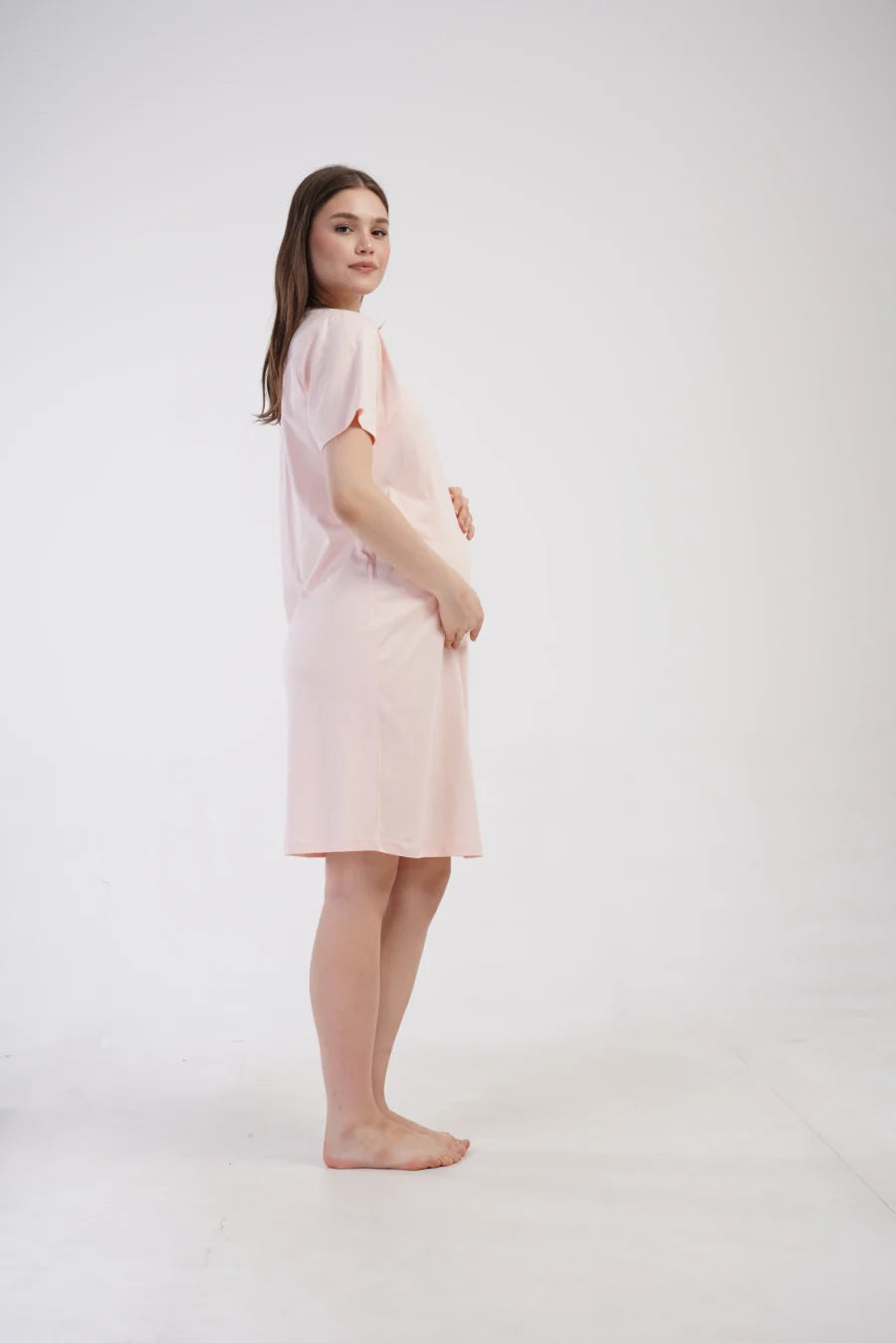 Koszula do Karmienia Vienetta Little Princess, Różowy, r. S-XL