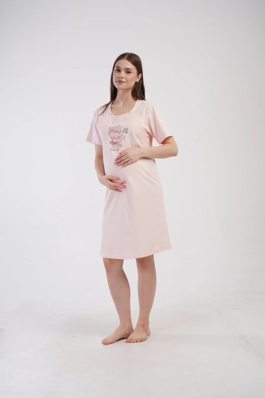 Koszula do Karmienia Vienetta Little Princess, Różowy, r. S-XL