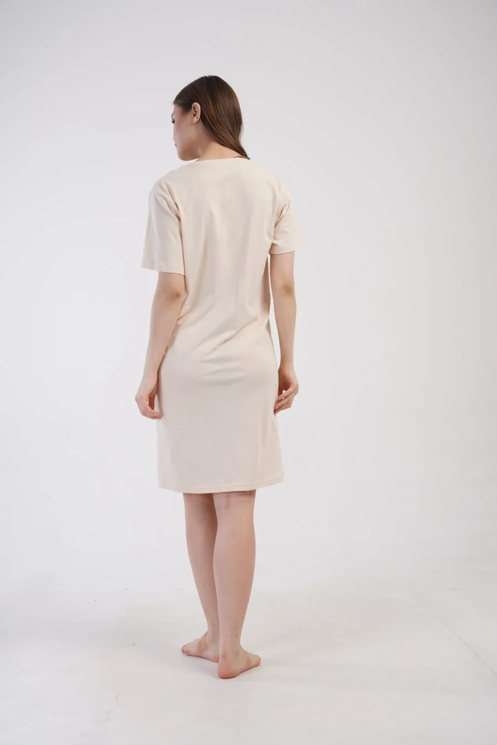 Koszula do Karmienia Vienetta Teddy, Beżowy, r. S-XL