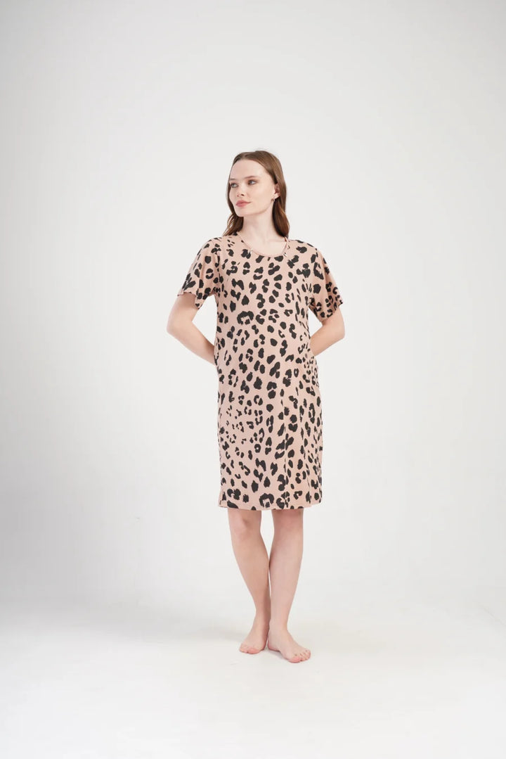 Koszula do Karmienia Vienetta Panther, Beżowy, r. S-XL