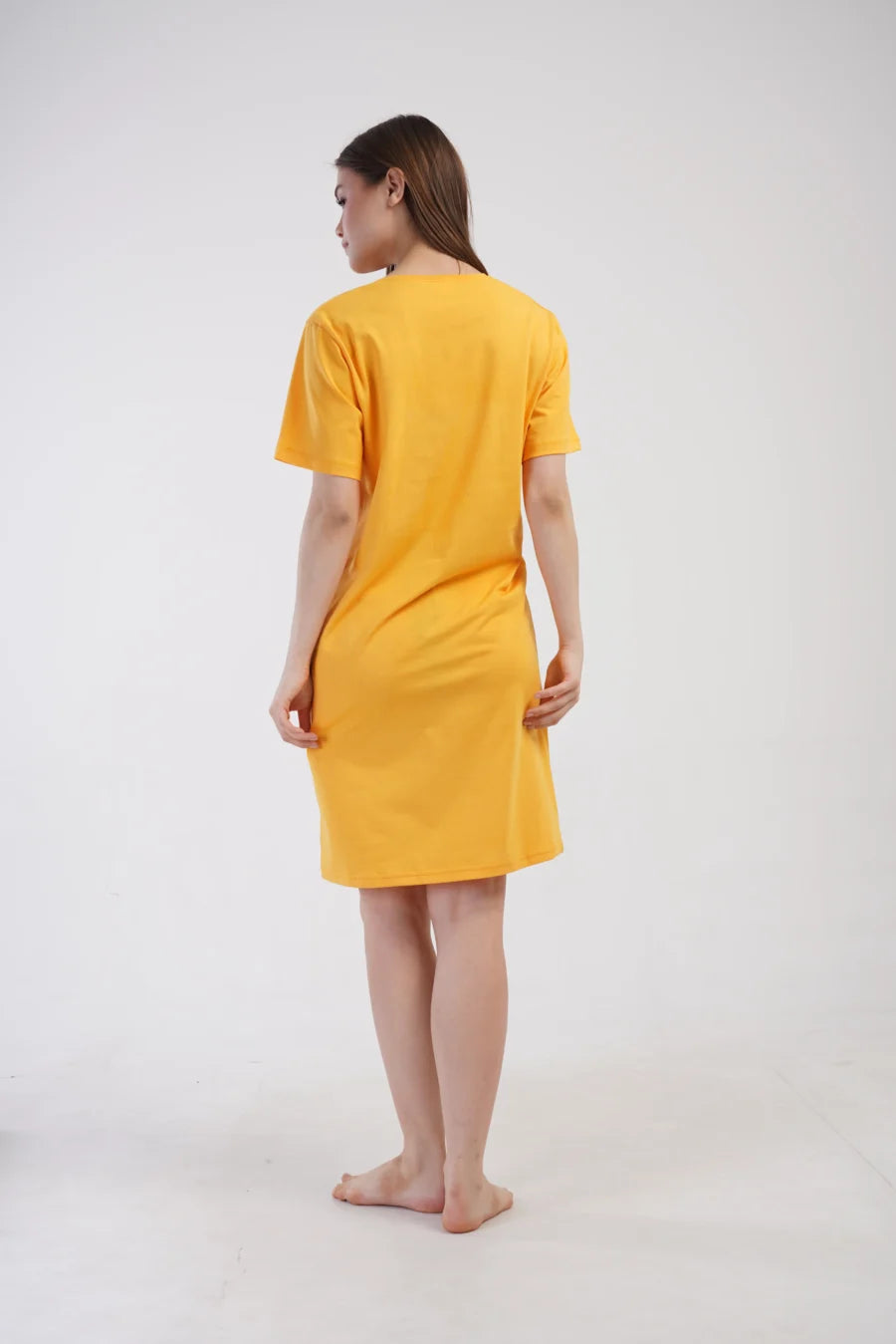 Koszula do Karmienia Vienetta Hello Baby, Żółty, r. S-XXL