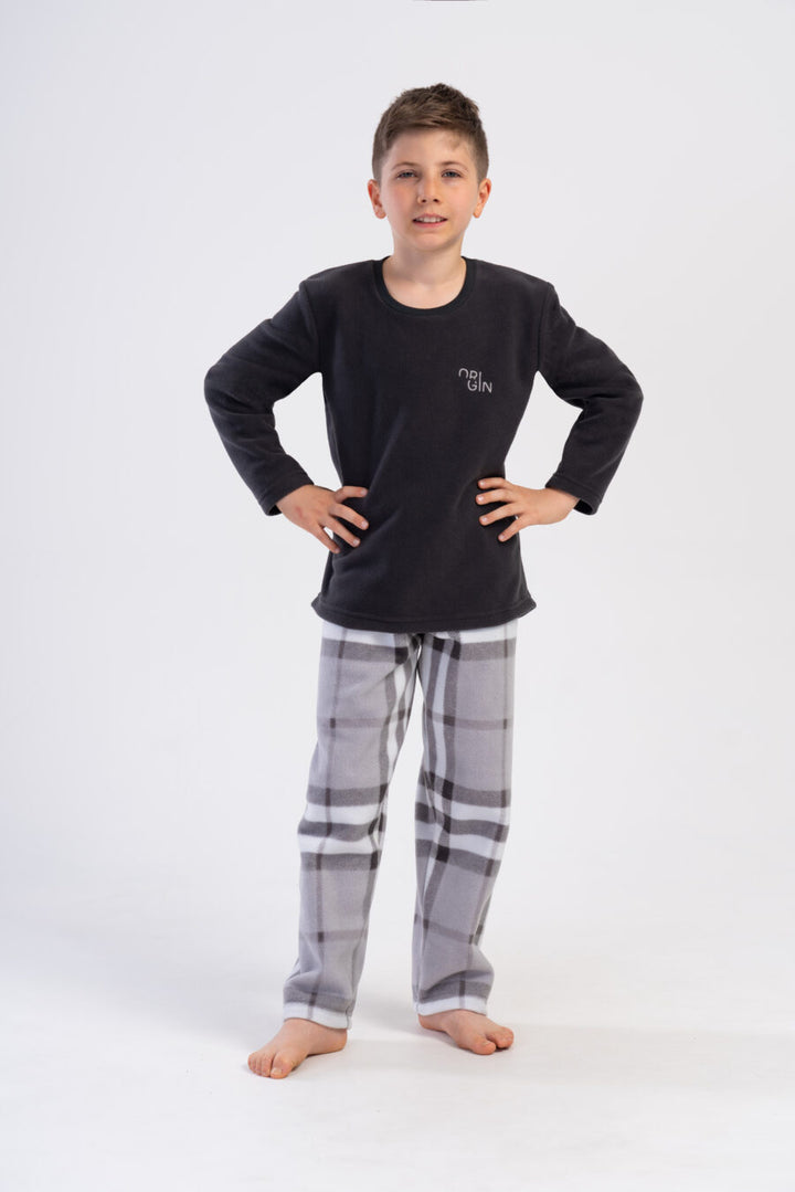 Piżama chłopięca Vienetta Origin , Grafitowa, r. 134-164