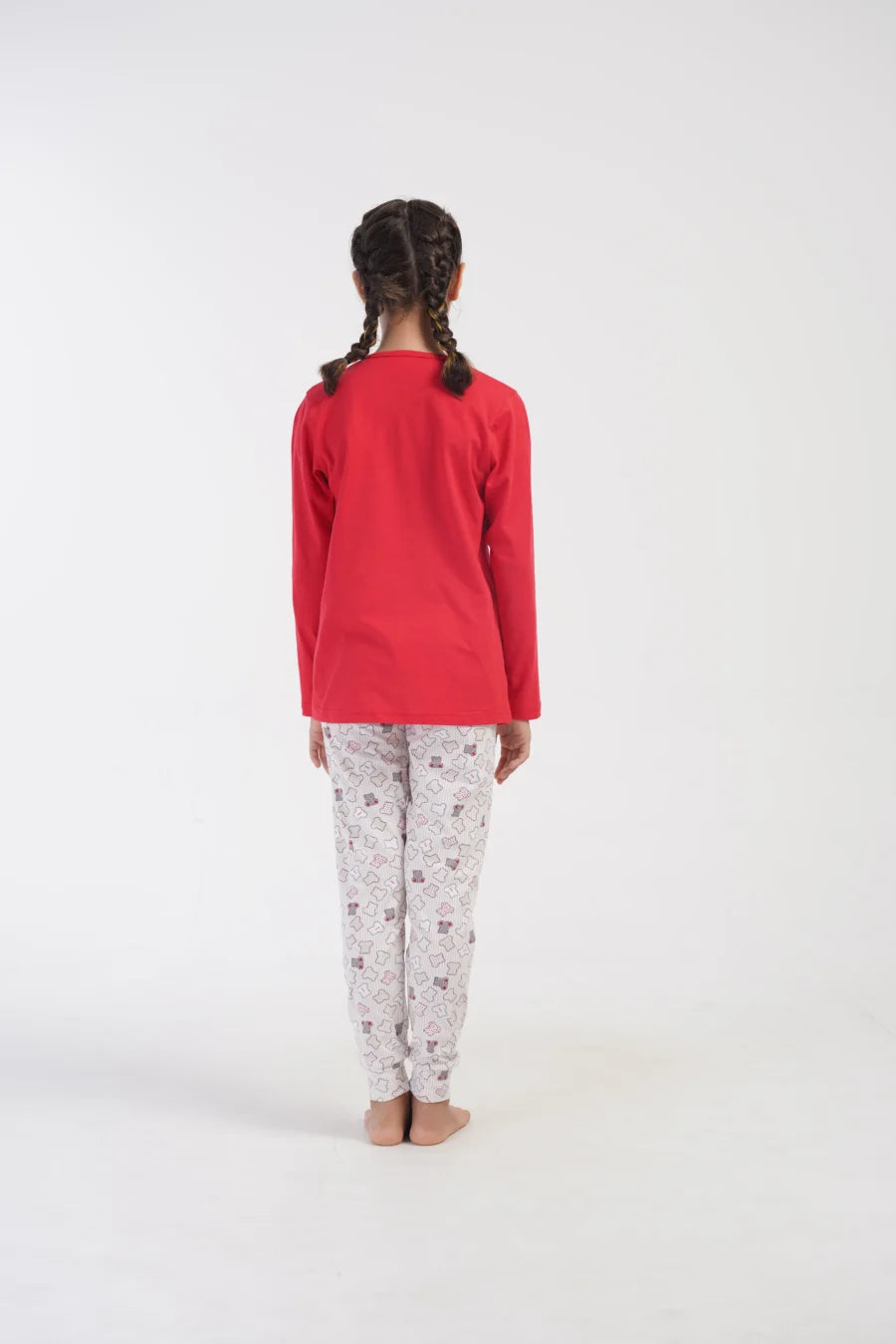 Piżama dziewczęca Vienetta Sweet Amore, Czerwony, r. 134 - 164