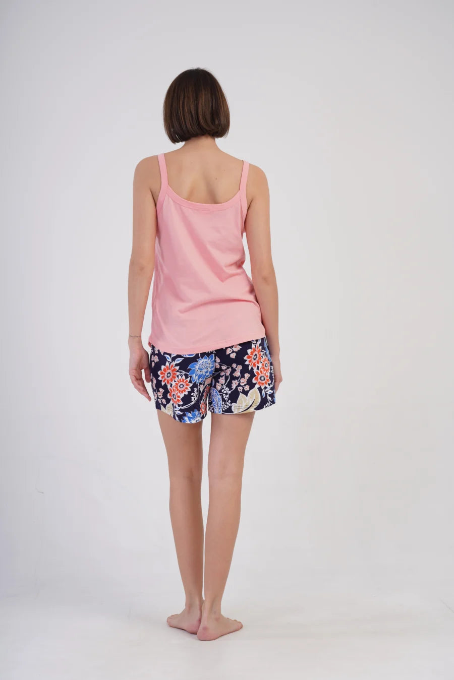 Piżama Damska Vienetta Amour, Różowy, 1XL-4XL