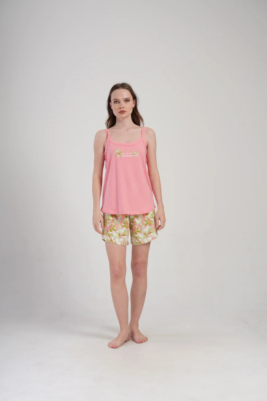 Piżama Damska Vienetta Magic, Różowy, 1XL-4XL