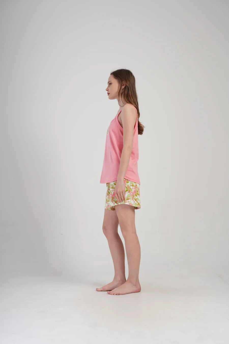 Piżama Damska Vienetta Magic, Różowy, 1XL-4XL