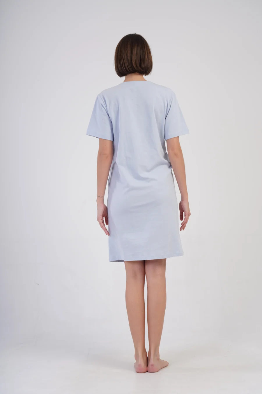 Koszula do Karmienia Vienetta Teddy, Błękitny, r. M-XXL