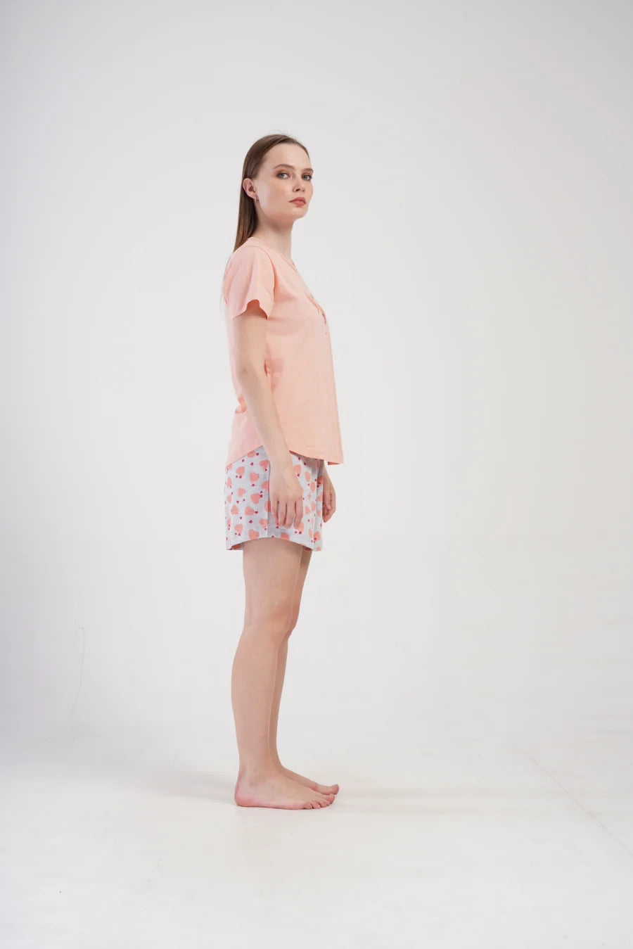 Piżama Damska Vienetta Boom, Różowy, S -XL