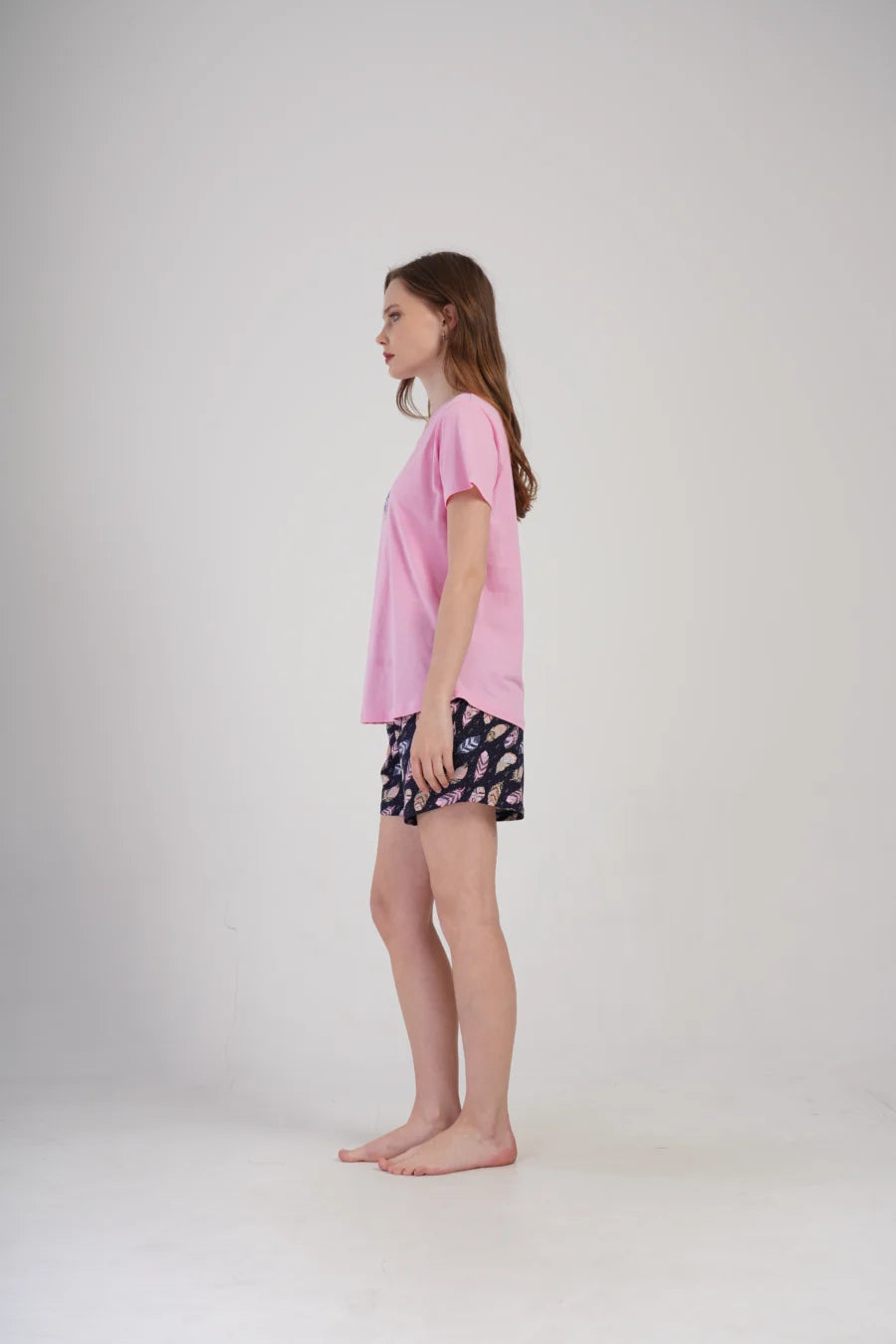 Piżama Damska Vienetta Be Free, Różowy, S -XL