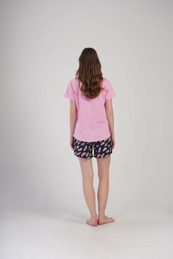 Piżama Damska Vienetta Be Free, Różowy, S -XL