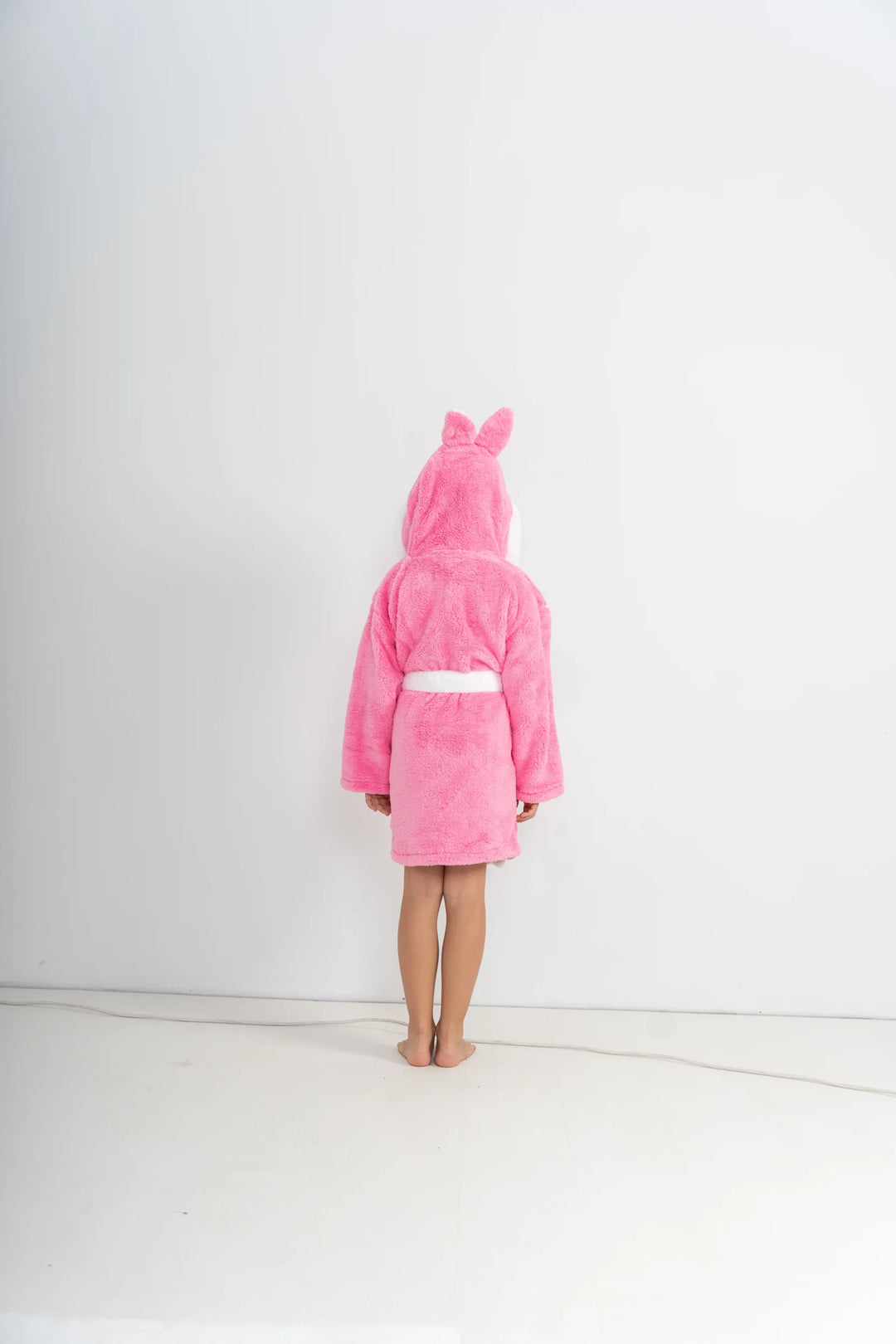 Szlafrok Dziecięcy Honey Bunny Pink, różowy, r. 110-134