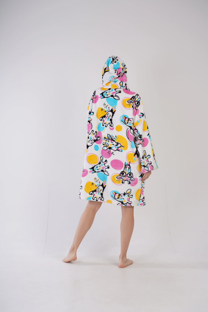 KOCOBLUZA Vienetta Blankie Freaky Giraffe, wielokolorowa, one-size