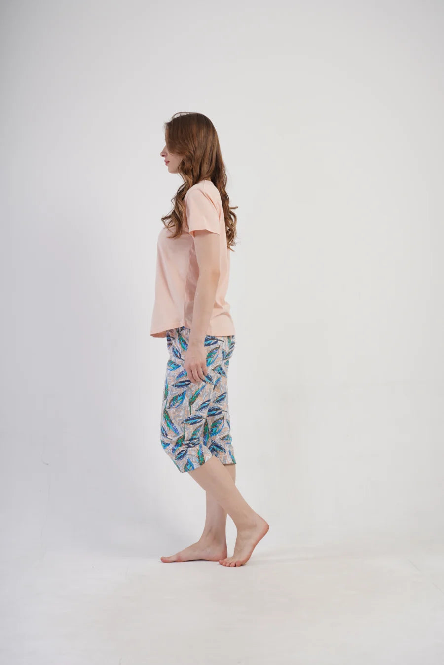 Piżama Damska Vienetta Bohemian, Różowy, r. M-XXL