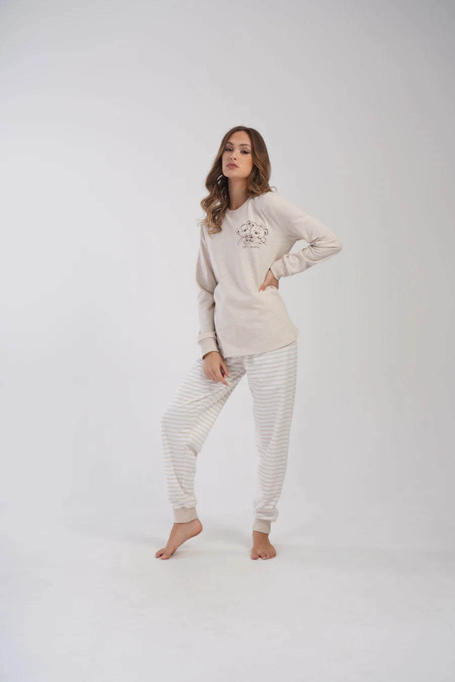 Koszula do Karmienia Vienetta Coming Soon, Brzoskwiniowy, r. M-XXL