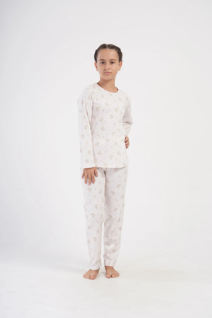 Piżama Dziecięca Vienetta Koala Dreams, Biały, r. 128-158