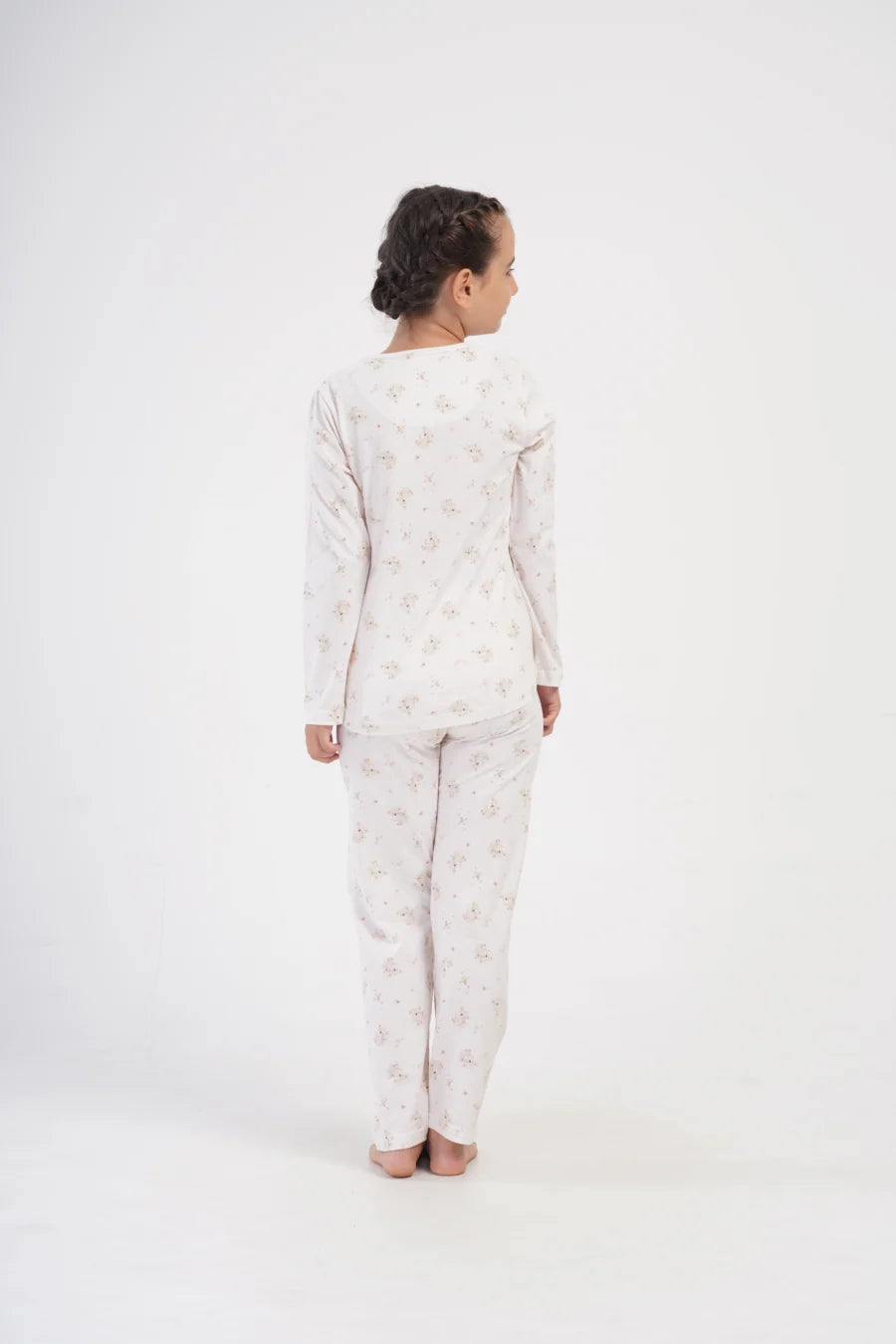 Piżama Dziecięca Vienetta Koala Dreams, Biały, r. 128-158