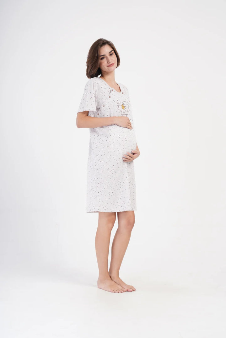 Koszula do Karmienia Vienetta New Beginning, Beżowy, r. S-XXL