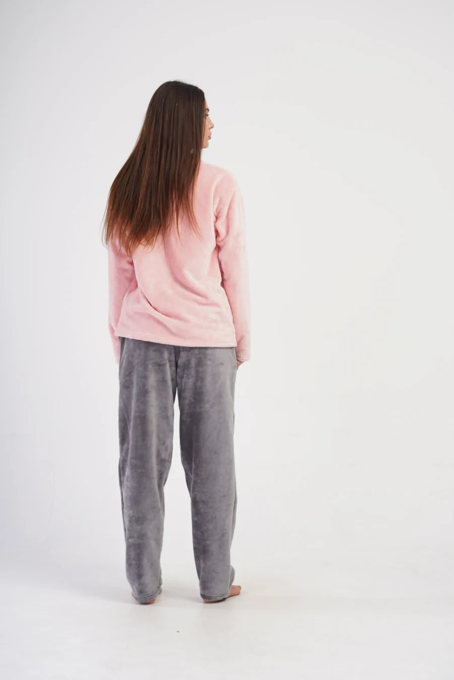 Piżama Damska Softowa Vienetta Cozy Glow, Różowy, r. S-XL