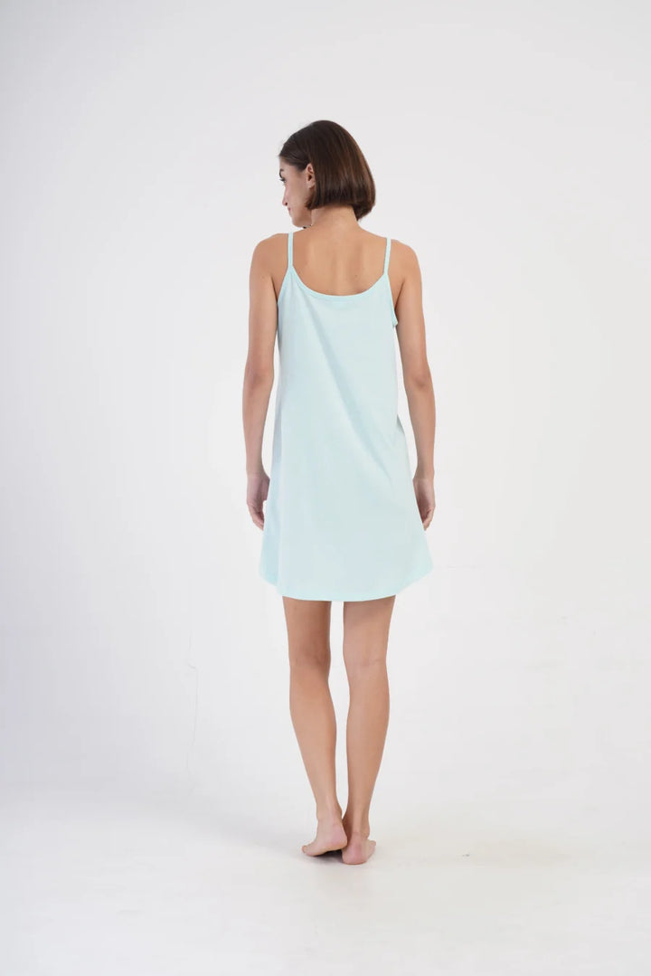 Koszula Nocna Vienetta Adorable giraffe, Niebieski, r. S-XL