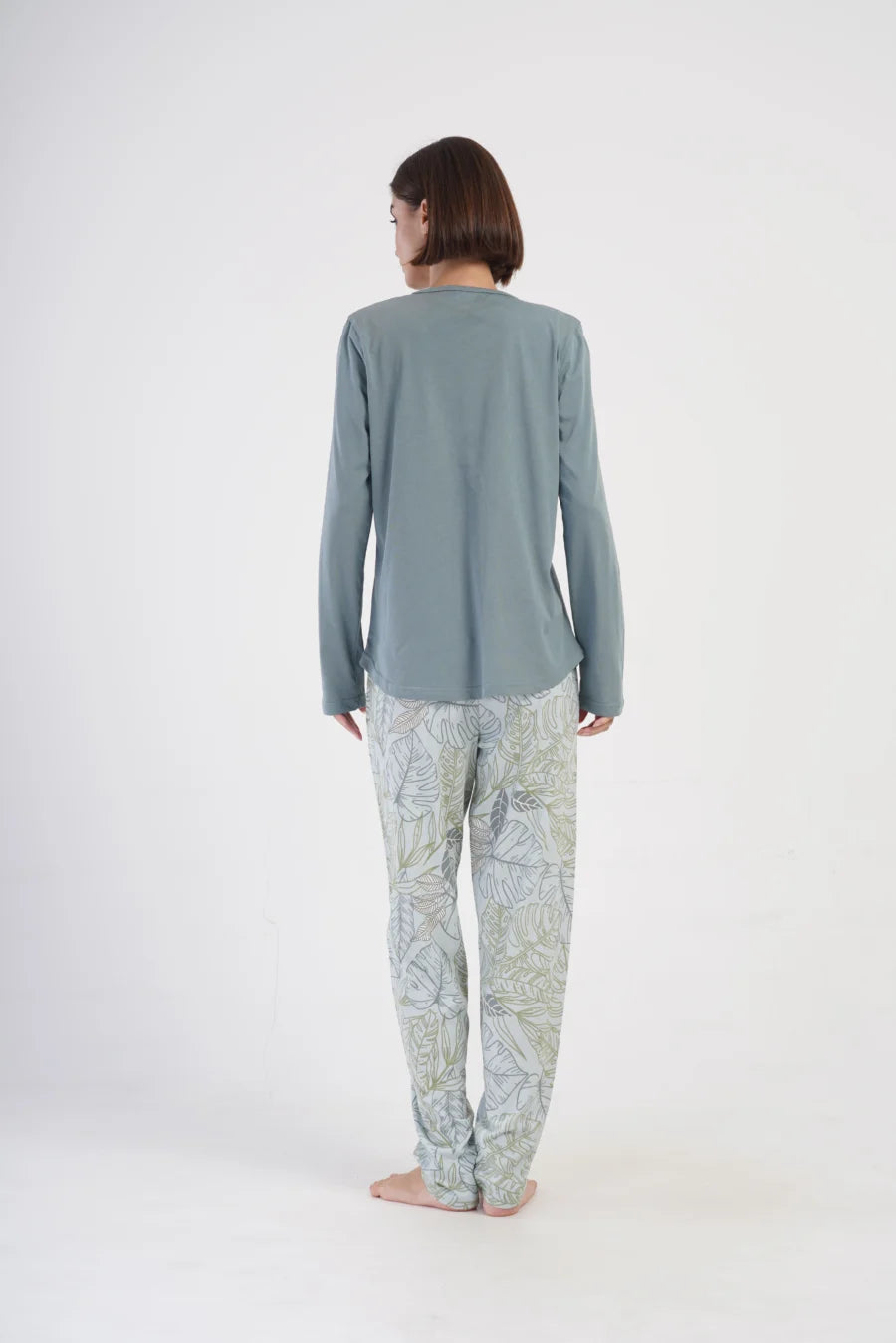 Piżama Damska Vienetta Good Thing, Zielony, r. 1XL-4XL