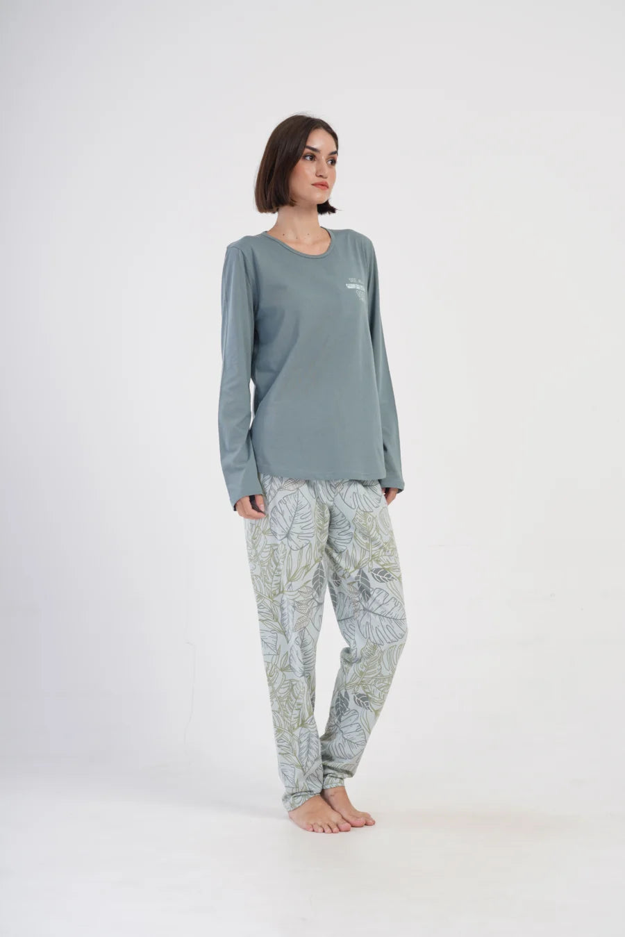 Piżama Damska Vienetta Good Thing, Zielony, r. 1XL-4XL