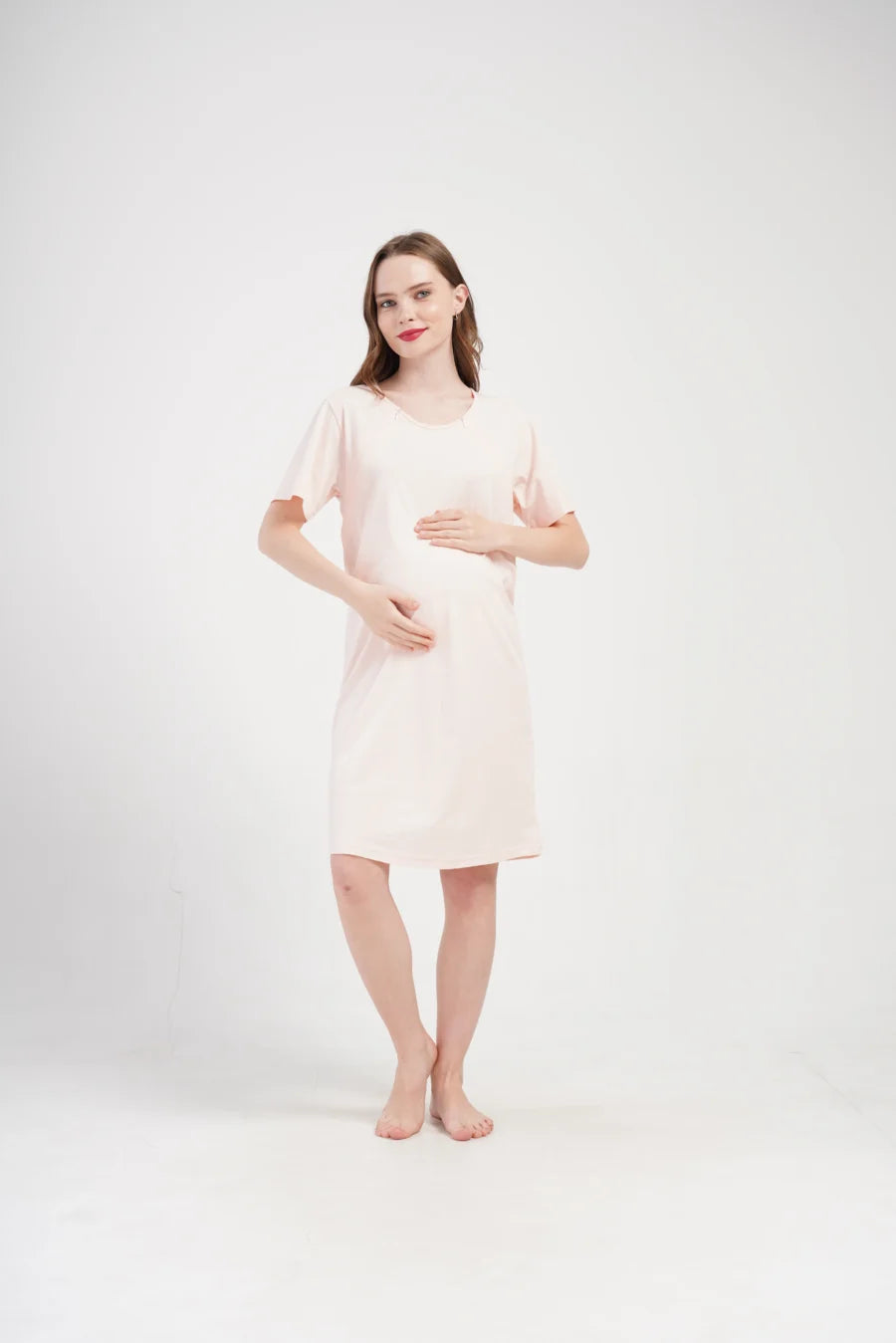 Koszula do Karmienia Vienetta Pink Comfort, Różowy, r. M-XXL