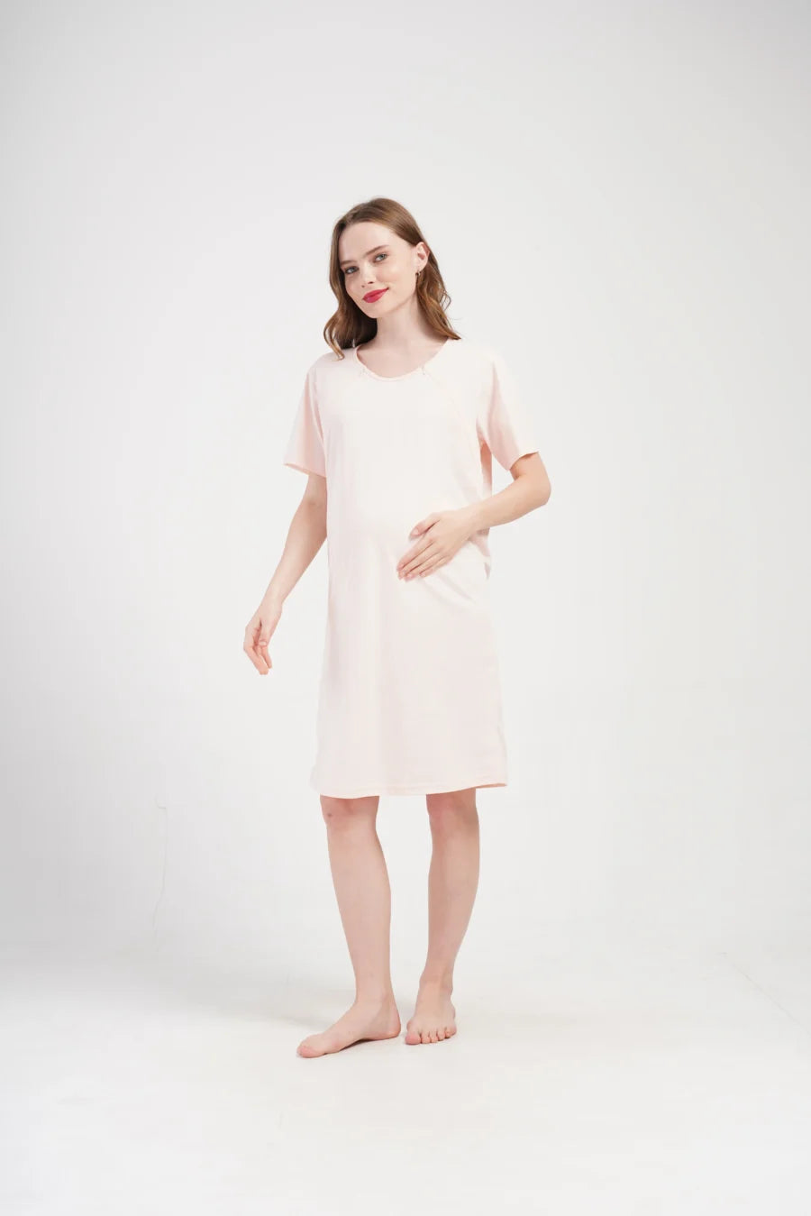 Koszula do Karmienia Vienetta Pink Comfort, Różowy, r. M-XXL