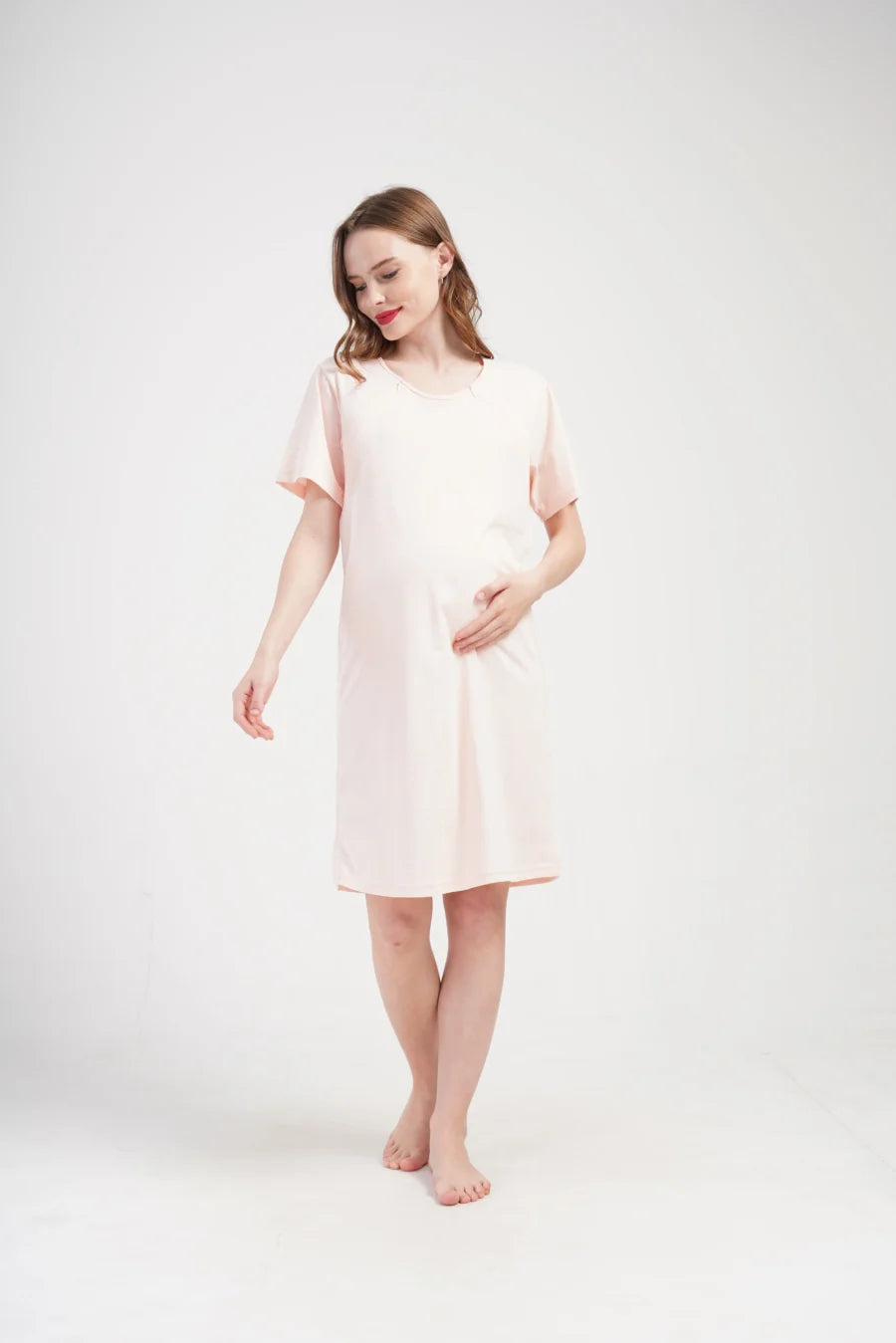 Koszula do Karmienia Vienetta Pink Comfort, Różowy, r. M-XXL