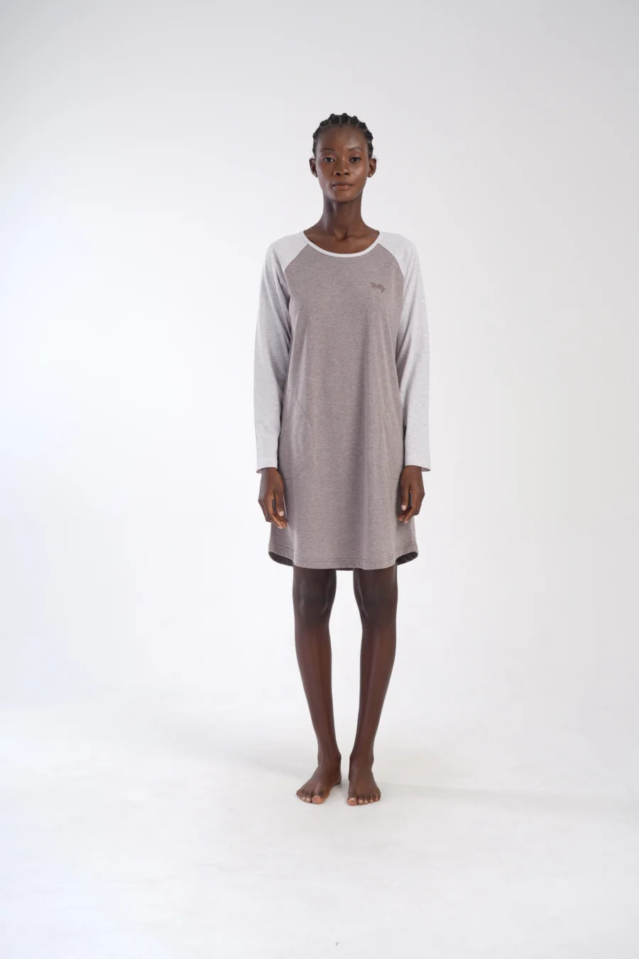 Koszula Nocna Damska Vienetta, Elegance, Beżowy, r. S - XL