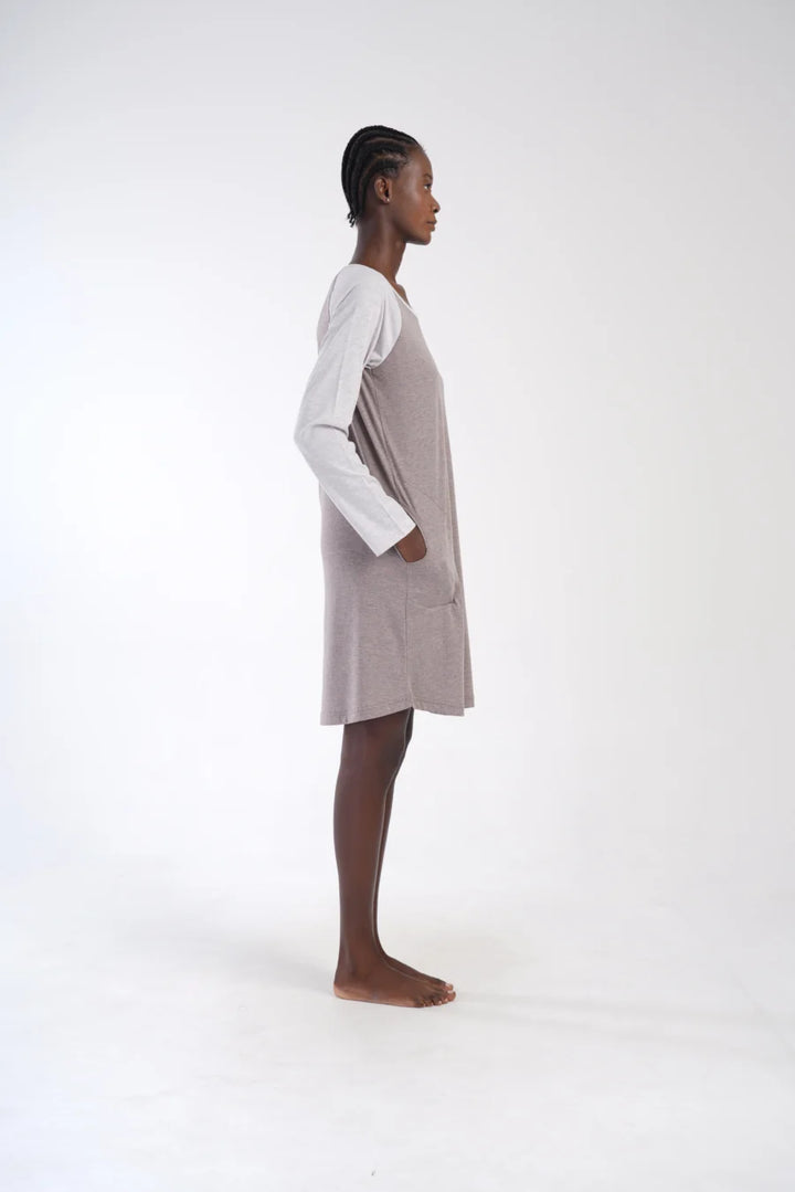 Koszula Nocna Damska Vienetta, Elegance, Beżowy, r. S - XL