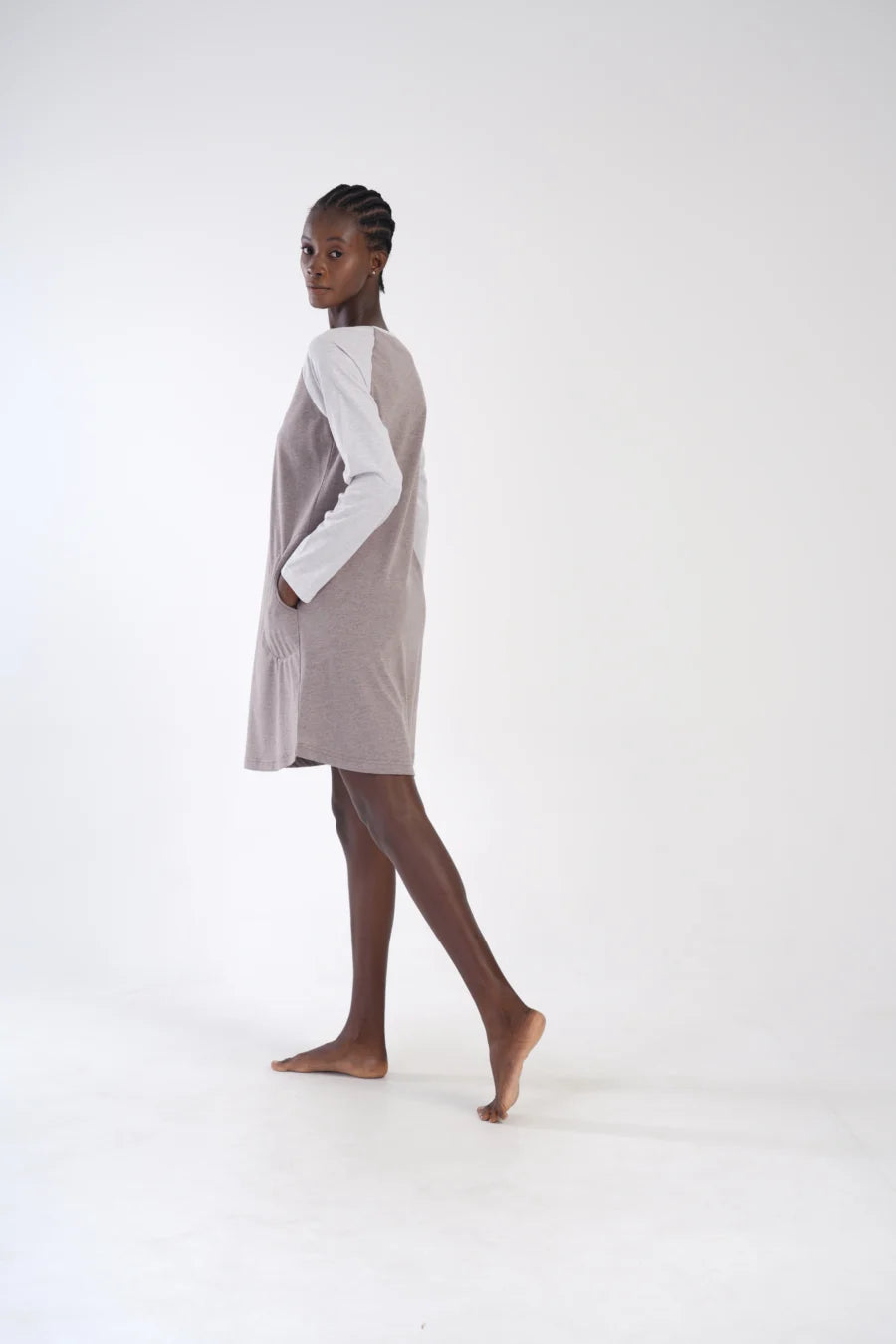 Koszula Nocna Damska Vienetta, Elegance, Beżowy, r. S - XL