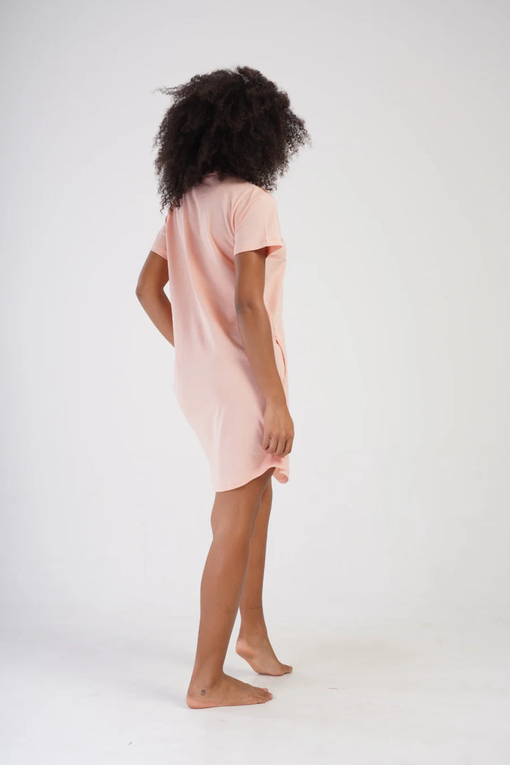 Koszula Nocna Vienetta Kindness, Różowy, r. M-XXL