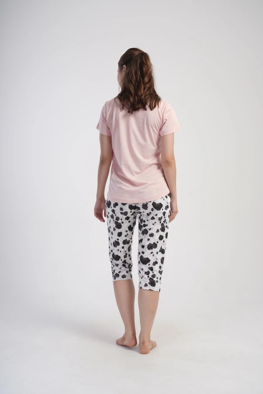 Piżama Damska Vienetta Magic Stars, Różowy r. L-XXL