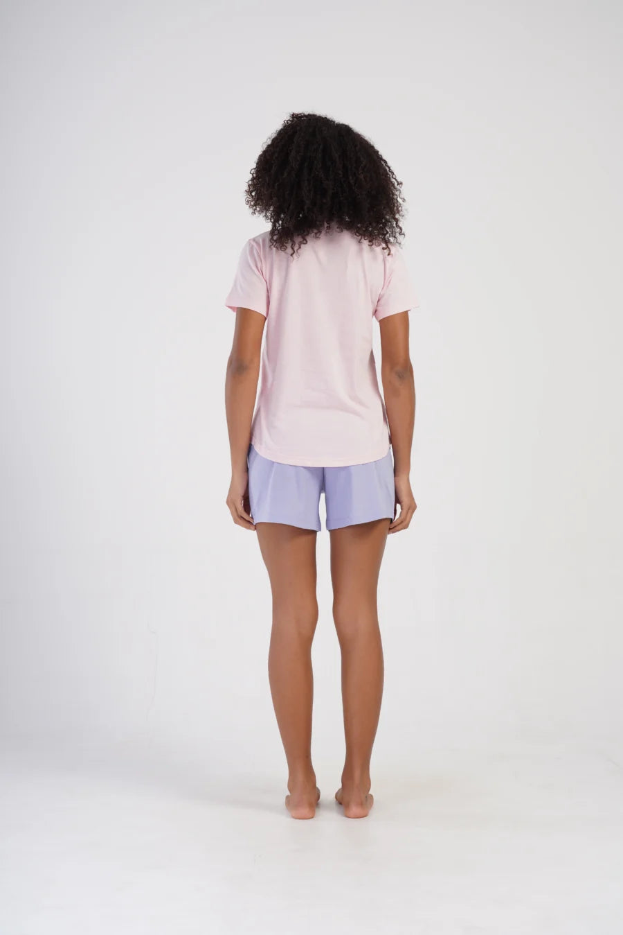 Piżama Damska Vienetta Cute Rabbits, Różowy, S -XL