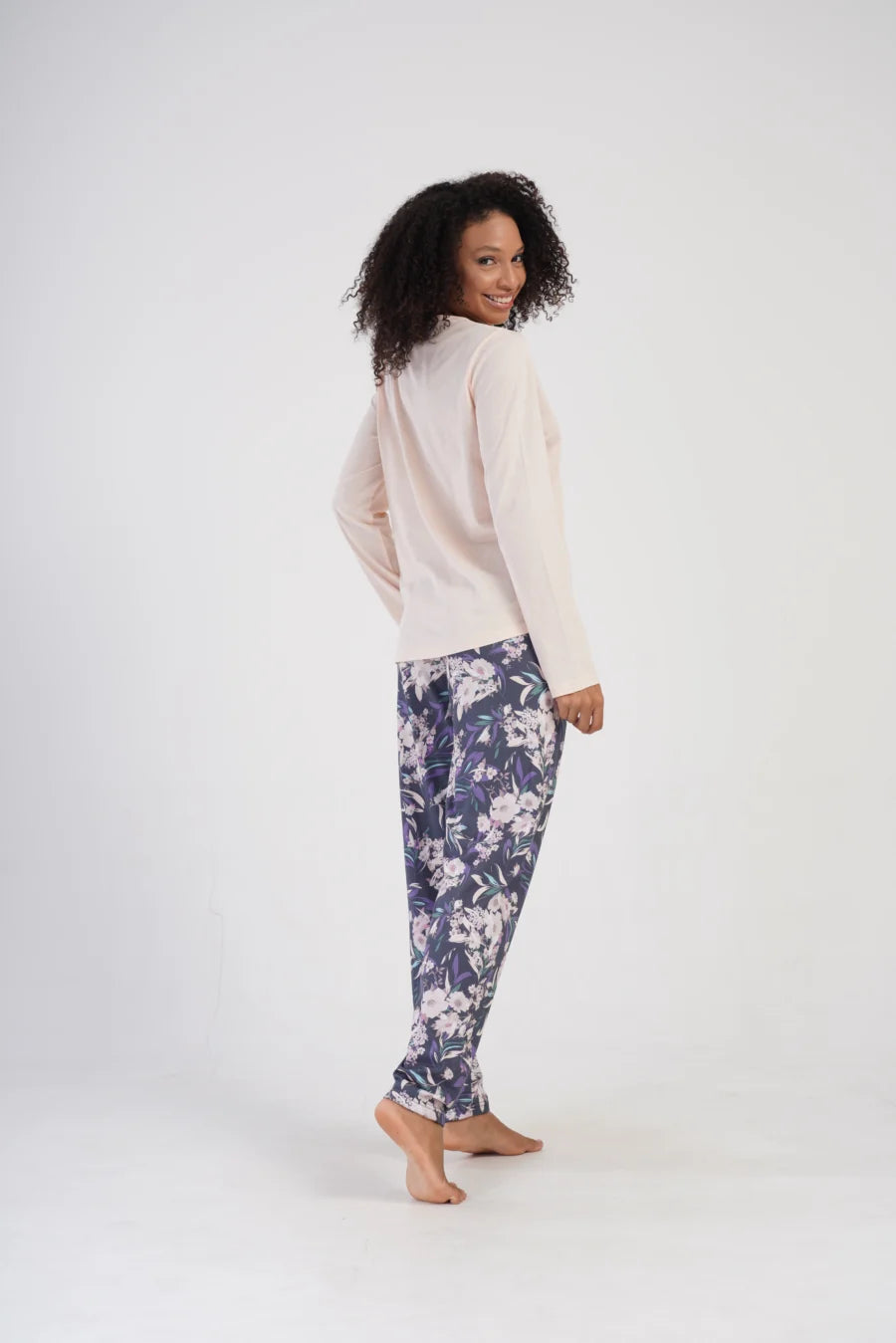 Piżama Damska Vienetta Exotic, Różowy, r. 1XL-4XL