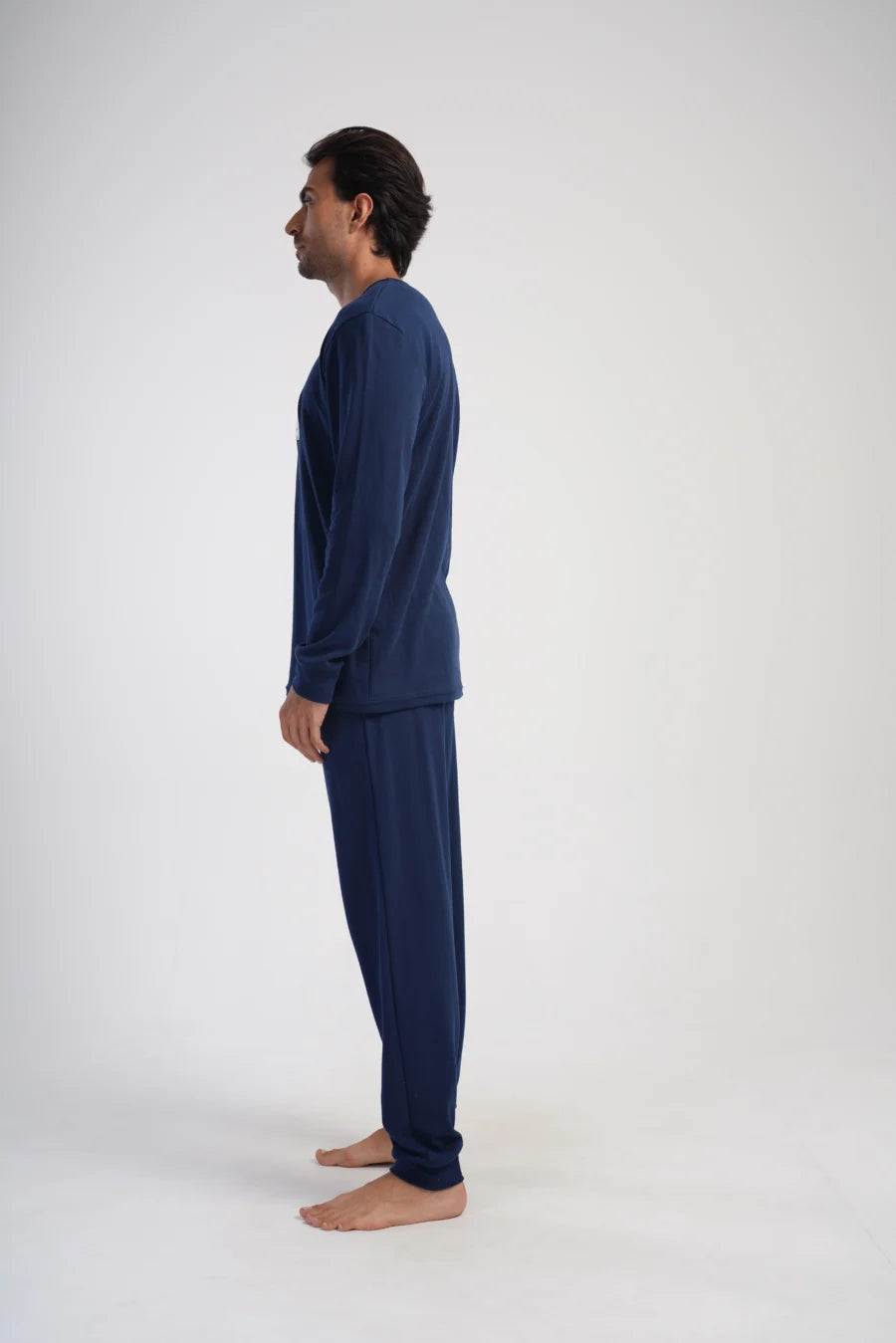 Piżama Męska Vienetta Bear Dreams, Granatowy, r. M-XXL