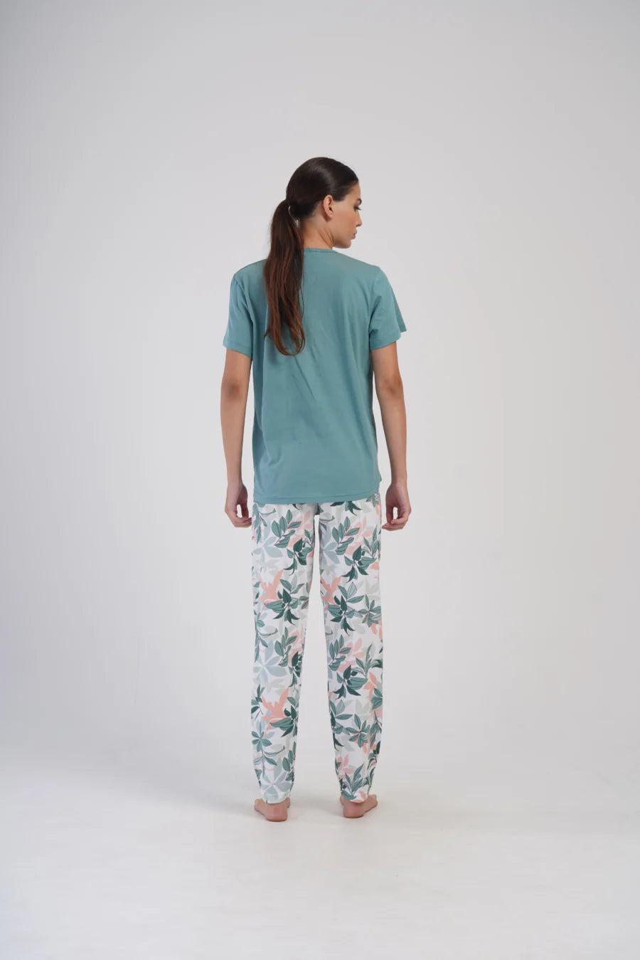 Piżama Damska Vienetta Forever, Zielony, r. 5XL-7XL