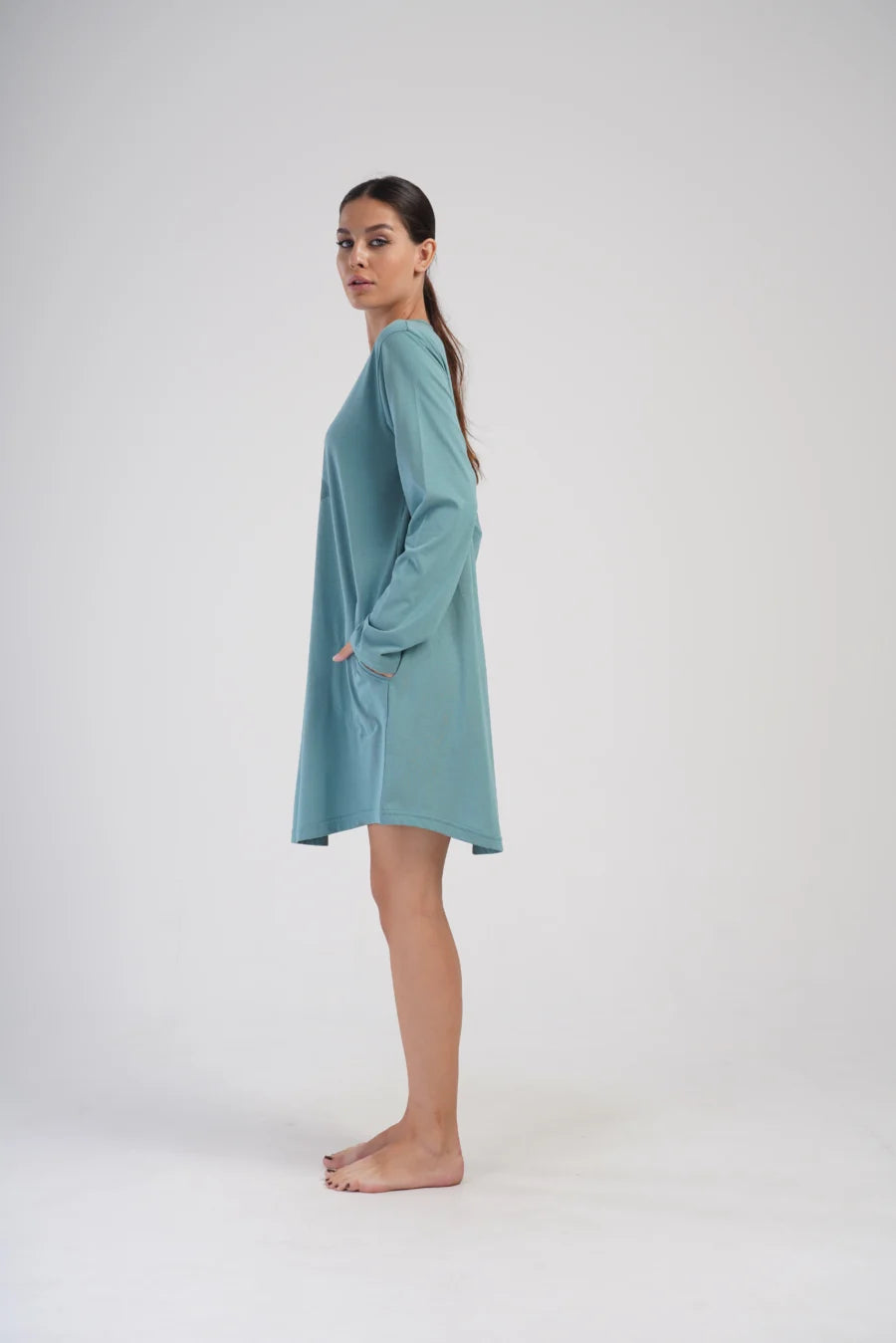 Koszula Nocna Vienetta Energy, Zielony, r. 5XL-7XL