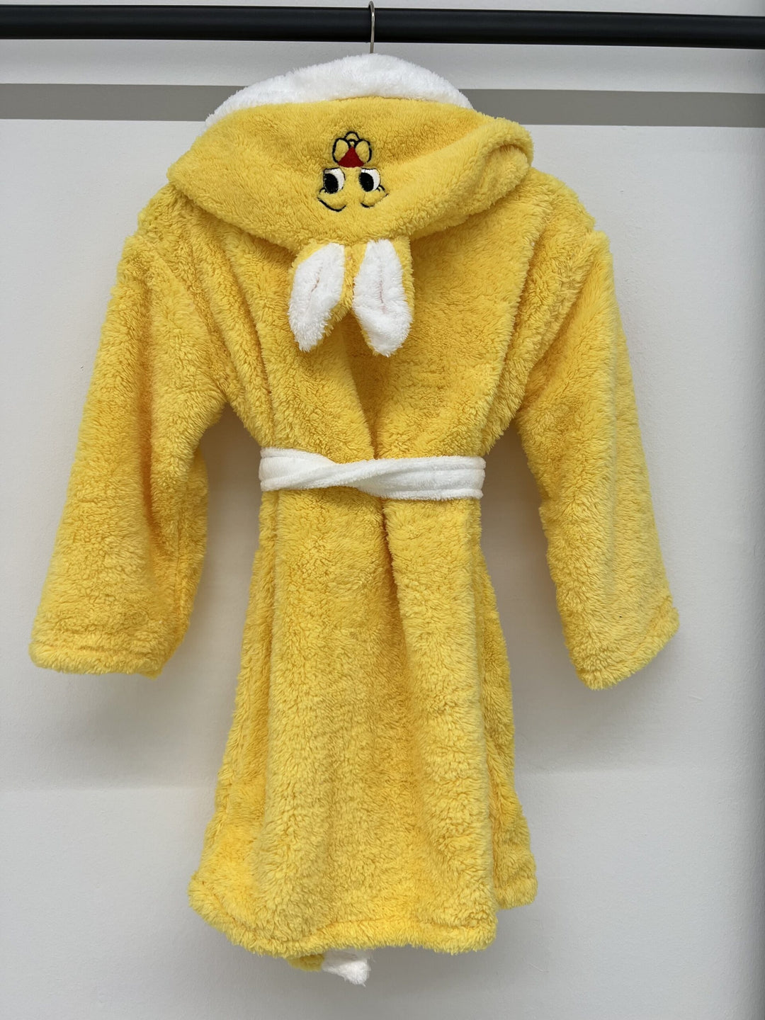 Szlafrok Dziewczęcy Vienetta, Yellow Bunny, Żółty, r. 110-134