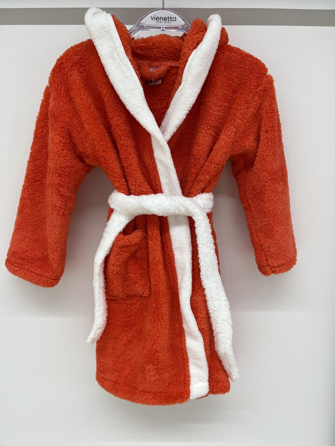 Szlafrok Dziecięcy Honey Bunny Light Red, koralowy, r. 110-134